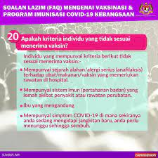 Soalan Soalan Lazim Faq Kementerian Kesihatan Malaysia Facebook
