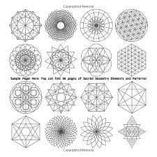 Geometric Patterns Coloring Book Sacred Geometry Elements And Patterns Drawings Geometric Patterns Coloring Sacred Geometry Elements Geometric Tattoo Color