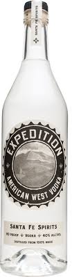 Expedition American West Vodka Santa Fe Spirits Vodka Luxury Vodka Distilling Vodka