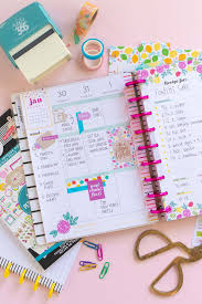 Planning With The New Miss Hostess Happy Planner Club Crafted Happy Planner Planner Daily Planner Organizer