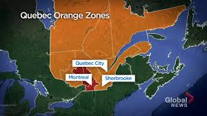 Leur région demeure la plus touchée au québec, avec 176 cas actifs par 100 000 habitants. Covid 19 Quebec Returns To Zone Orange Watch News Videos Online