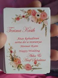 Berbeda dari kata pengantar prakata berisi ucapan terima kasih penulis. Jual Kartu Ucapan Terima Kasih Lazada Indonesia