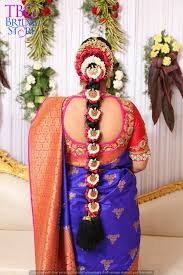 Tbg Bridal Store Is Popular For Their Amazing Poo Jadai Work Choose The Design You Bridal Hairstyle Indian Wedding Hair Design For Wedding South Indian Bride