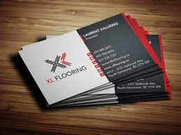 15% off with code zazpartyplan. Business Card Design For Xl Flooring Solocube Creative