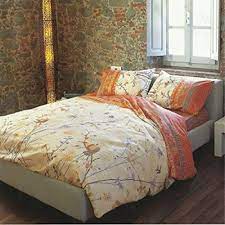 Bassetti Set Copripiumone Singoli Fong Beige Arancio V2 155x220 Amazon It Casa E Cucina Bedroom Interior Home Interior