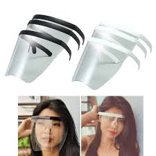 Buy shield sunglasses for women and get the best deals at the lowest prices on ebay! Jual Set Of 6 Face Shield Sunglasses Transparent Full Face Cover Wrap Visor Terbaru Juni 2021 Blibli