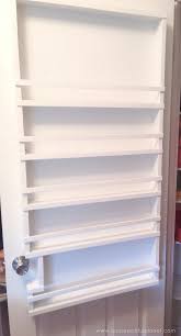 Madesmart expandable pantry shelf & spice organizer there's nothing worse than not being able to see the items hiding in the back of your pantry. Build A Beautiful And Affordable Pantry Door Organizer