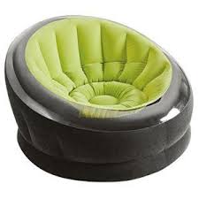 Intex Inflatable Empire Chair For Camping Glamping While They Sit Rather Low They Are Big Perfect For O Inflatable Chair Inflatable Furniture Camping Chairs