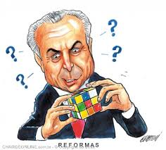 Resultado de imagem para charge do michel temer