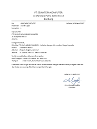 Tugas softskill bahasa inggris 3. Surat Bentuk Semi Block Style Dalam
