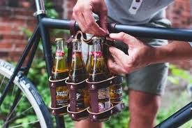 Gut Gerustet Sixpack Halterung Furs Das Fahrrad Bier Caddy Bierflaschen Und Fahrrad