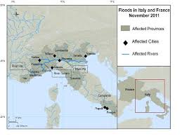Located in the center of the mediterranean sea and traversed along its length by the apennines, italy has a largely moderate seasonal climate. Floods In Italy And France Gc Capital Ideas