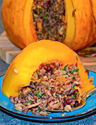 Maybe you would like to learn more about one of these? Roast Stuffed Pumpkin A Virtual Vegan