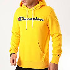 Sweat champion jaune collector ! Champion Sweat Capuche 214183 Jaune Laboutiqueofficielle Com