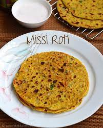 Missi Roti Recipe Easy Indian Dinner Recipes Raks Kitchen Recipe Roti Recipe Missi Roti Indian Dinner Recipes