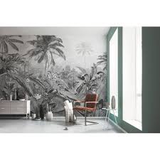 Photo Murale Amazonia Noir Blanc Intisse Komar L 400 X H 250 Cm Photo Murale Parement Mural Papier Peint