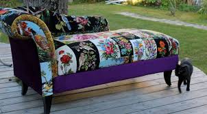 En Devenir Devenu Facilececile Canevas Chaise En Patchwork Mobilier De Salon
