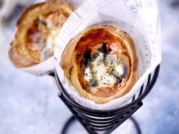 Cone De Pizza Recette Recettes De Cuisine Recette Cuisine De Rue