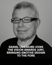 We're thrilled to welcome Daniel Libeskind — one of the world's most  influential architectural thinkers — to the jury of the 2025 Vision Awards.  Known for emotionally charged, idea-driven design, Libeskind has
