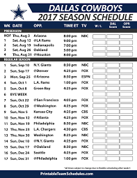 Dallas Cowboys Football Schedule 2017 Seattle Seahawks Seattle Seahawks Football Seahawks Football