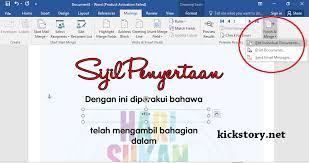 Cara print banyak sijil atau print banyak nama pada sijil dengan mudah dan cepat. Tutorial Cara Print Banyak Sijil Dengan Mudah