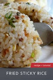 The Best Fried Sticky Rice Recipe Dim Sum Central Sticky Rice Recipes Rice Side Dishes Recipes