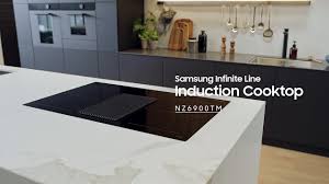 You can cook wherever you want with this. Samsung Built In Kitchen Appliances Infinite Line Hob With Integrated Extractor Youtube