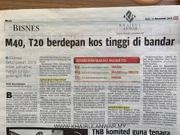 Explore tweets of group bahan coli (telegram) @kusurga79 on twitter. Thetakaful Com M40 T20 Berdepan Kos Tinggi Di Bandar