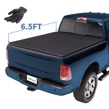 Ultimately no truck bed cover is totally waterproof, unless its a fully overlapping style like a fiberglass cover. Yitamotor Soft Tri Fold Truck Bed Tonneau Cover Compatible With 2009 2018 Dodge Ram 1500 2019 Classic Only 2003 2018 Dodge Ram 2500 3500 Fleetside 6 5 Ft Waterproof Tear Resistant Pvc Pickup Amazon In Car Motorbike