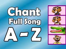 Alphabet Chant Full Song Preschool Kindergarten Video Youtube Alphabet Preschool Preschool Songs Kindergarten Songs