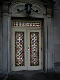 Stained and leaded glass doors and windows; Stained Glass For Transom Windows
