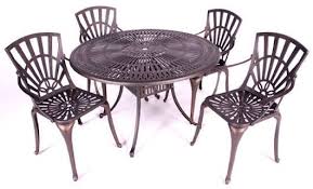 Elegant Classy Cast Aluminum Outdoor Furniture Stamford Aluminium Garden Furniture Set Bid Aluminium Outdoor Furniture Dining Table Chairs Outdoor Furniture