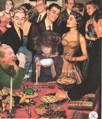 (this is the most important part of this interactive dinner party.) try a mix of cooked and raw, such as raw ahi tuna, roasted salmon, and grilled shrimp, plus a vegetarian protein or two, like grilled tofu or beans. The After Party Design Your Dream Dinner Party Magic Me