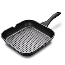 Frying Pan Cast Iron Stripe Non Stick Steak Special Pan Induction Cooker Universal Black 28cm Pan Frying Pan Cooker