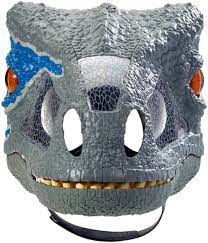 Jurassic World Chomp N Roar Velociraptor Blue Mask You Can Find Out More Details At The Link Of The Image Note Amazon Jurassic World Velociraptor Blue Mask
