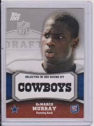 Amazon.com: 2011 Topps RR DeMarco Murray Cowboys Rookie Football Card #132  : Collectibles & Fine Art