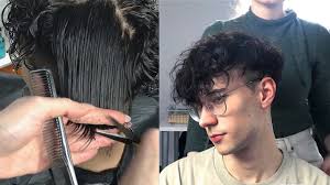 See some facts, tips, and pics that will tell you everything you should know about a permanent wave. Korean Perm Haircut Part Ii Skin Faded Two Block Cut Men S Hair Ruben Ramos Youtube