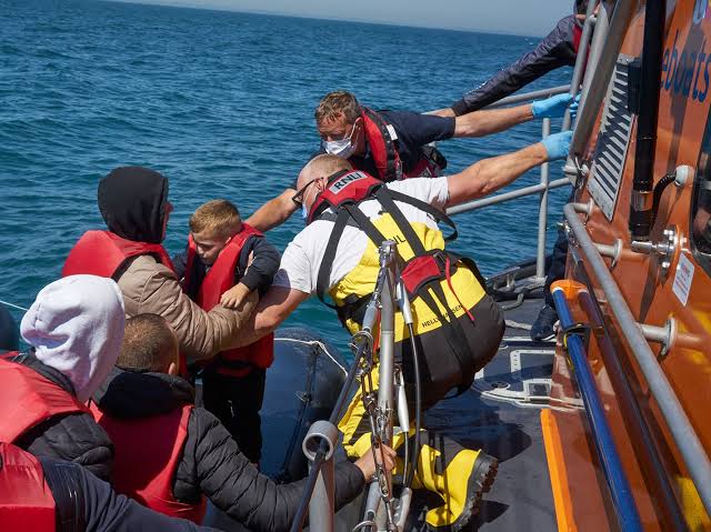 The lifeboat crew on the front line of Britain's migrant crisis