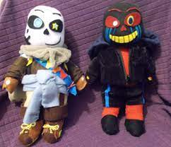 Sans plush easter egg (i.redd.it). Ink And Error Sans Plush By Blue Rainfall On Deviantart