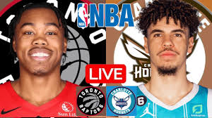 LIVE: TORONTO RAPTORS vs CHARLOTTE HORNETS