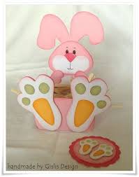 Dawanda Sagt Danke Osterkorbchen Basteln Basteln Ideen Ostern Osterhase Schablone