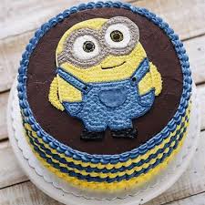 I wonder if the animator who designed the twinkie. Bake N Gifts Minion Cake Special