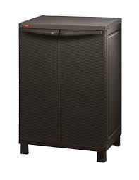 Kendall white storage cabinet from systembuild. Keter Base Resin Plastic Rattan Storage Cabinet Brown Walmart Inventory Checker Brickseek