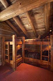 The sierra comes standard with the 10ft porch on the end of the cabin, a kitchen/ living area, loft with mattresses, bunk bed in the hallway, and 1 full bedroom. Modern Take On A Log Cabin Custom Built By Nsm Construction In Truckee Ca Cabin Kitchens Cabin Bunk Beds Log Cabin Homes