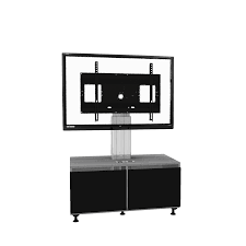Under cabinet mounted tvs are perfect for the kitchen or any small space. Scetasbna Electrically Height Adjustable Tv Cabinet