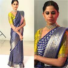 The awesome pattern done on the border portion. Top 5 South Indian Wedding Saree Trends Dreaming Loud