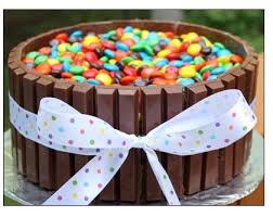 These simple kids birthday cake ideas will be the talk of the town and a hit at any birthday party! Cake Decorating Ideas 002 Jpg 420 333 Pixels Kit Kat Cake Birthday Cake Kids Kit Kat Bars