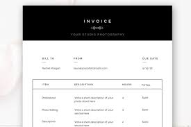 Photography Invoice Template Photoshop Templates For Photographers By Stephanie Design Photography Invoice Template Photography Invoice Invoice Template