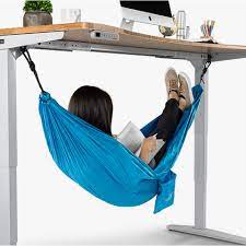 It also gets your computer cpu off the ground keeping it clean and cool. Uplift Desks Is Selling An Under Desk Hammock That S Perfect For Office Napping