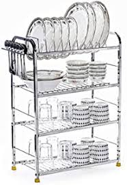 Kate and laurel dominic 7 in. Amazon In Kitchen Steel Rack For Wall
